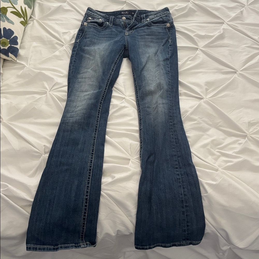 Miss Me Women's Blue Boot Cut Jeans